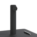 vidaXL fogantyús négyszögű napernyőtalp rúdhoz Ø38 / 48 mm 27 kg