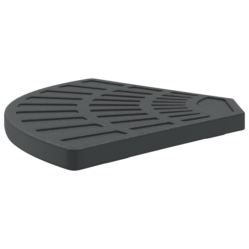 vidaXL napernyőtalp súly fogantyúval kereszttartós napernyőkhöz 14 kg