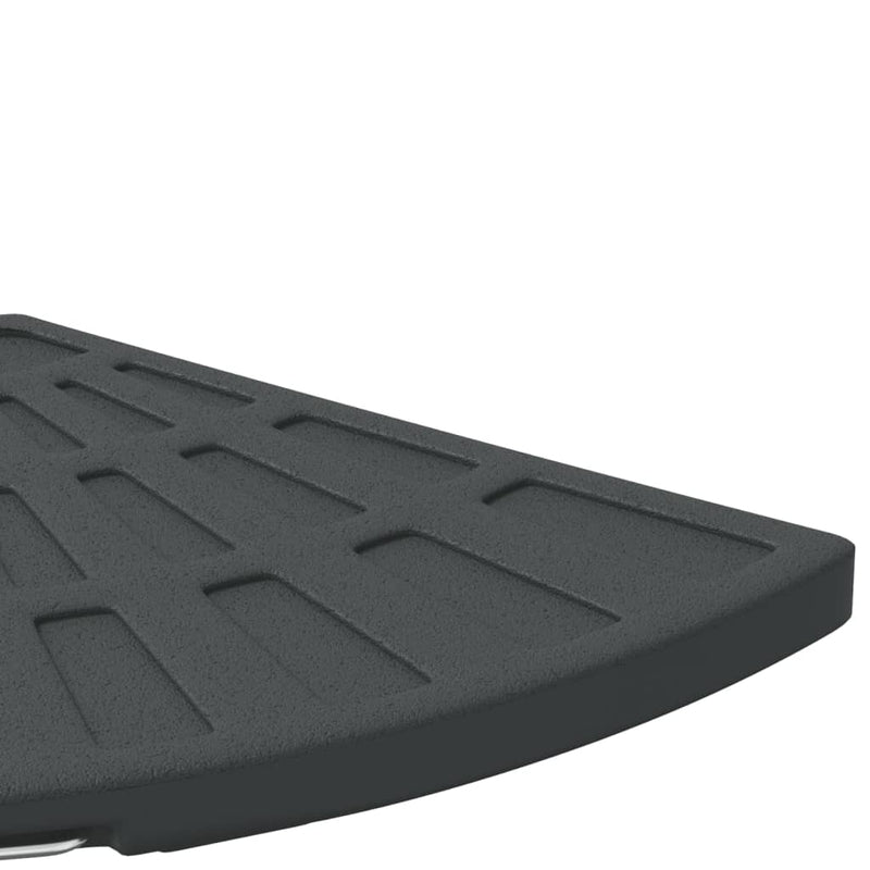 vidaXL napernyőtalp súly fogantyúval kereszttartós napernyőkhöz 14 kg