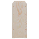 vidaXL tömör fenyőfa bortartó állvány 67,5 x 25 x 60 cm