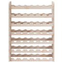 vidaXL tömör fenyőfa bortartó állvány 67,5 x 25 x 87 cm