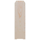 vidaXL tömör fenyőfa bortartó állvány tetővel 67,5 x 25 x 87 cm