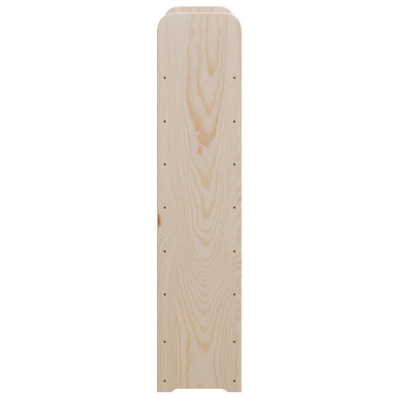 vidaXL tömör fenyőfa bortartó állvány tetővel 72,5 x 25 x 111,5 cm
