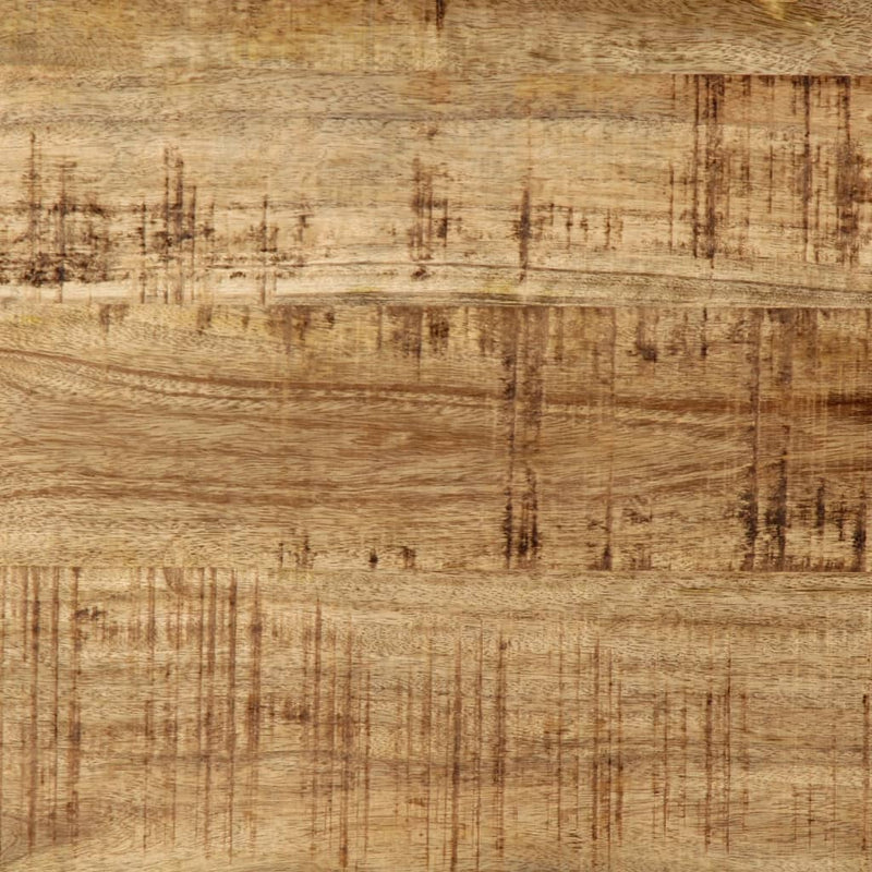 vidaXL tömör nyers mangófa étkezőasztal 120 x 55 x 76 cm