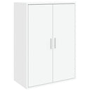 vidaXL 2 db fehér szerelt fa tálalószekrény 60 x 31 x 84 cm