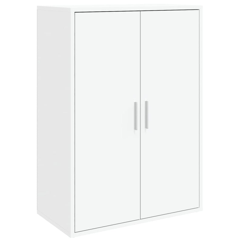 vidaXL 2 db fehér szerelt fa tálalószekrény 60 x 31 x 84 cm