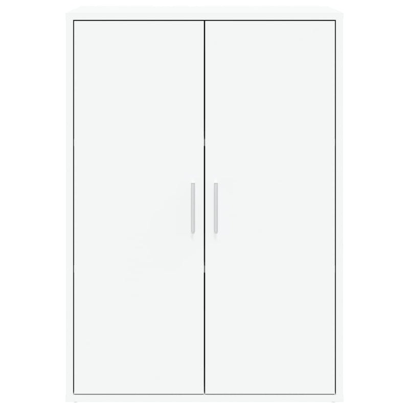 vidaXL 2 db fehér szerelt fa tálalószekrény 60 x 31 x 84 cm