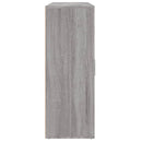 vidaXL 3 db szürke sonoma színű szerelt fa tálalószekrény 60x31x84 cm