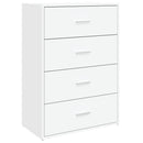 vidaXL 2 db fehér szerelt fa tálalószekrény 60 x 31 x 84 cm