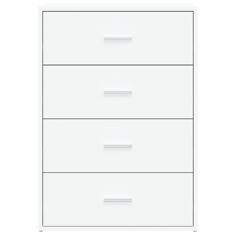 vidaXL 2 db fehér szerelt fa tálalószekrény 60 x 31 x 84 cm