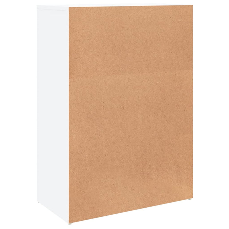 vidaXL 2 db fehér szerelt fa tálalószekrény 60 x 31 x 84 cm