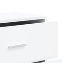 vidaXL 2 db fehér szerelt fa tálalószekrény 60 x 31 x 84 cm