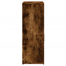 vidaXL 2 db füstös tölgy színű szerelt fa tálalószekrény 60x30x84 cm