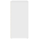 vidaXL 2 db fehér szerelt fa tálalószekrény 79 x 38 x 80 cm