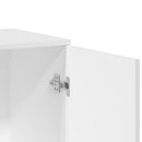 vidaXL 2 db fehér szerelt fa tálalószekrény 79 x 38 x 80 cm