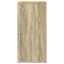 vidaXL 2 db sonoma tölgy színű szerelt fa tálalóasztal 79 x 38 x 80 cm