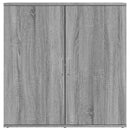 vidaXL 2 db szürke sonoma színű szerelt fa tálalószekrény 79x38x80 cm