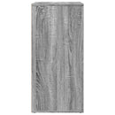 vidaXL 2 db szürke sonoma színű szerelt fa tálalószekrény 79x38x80 cm