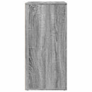 vidaXL 2 db szürke sonoma színű szerelt fa tálalószekrény 79x38x80 cm
