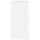 vidaXL 3 db fehér szerelt fa tálalószekrény