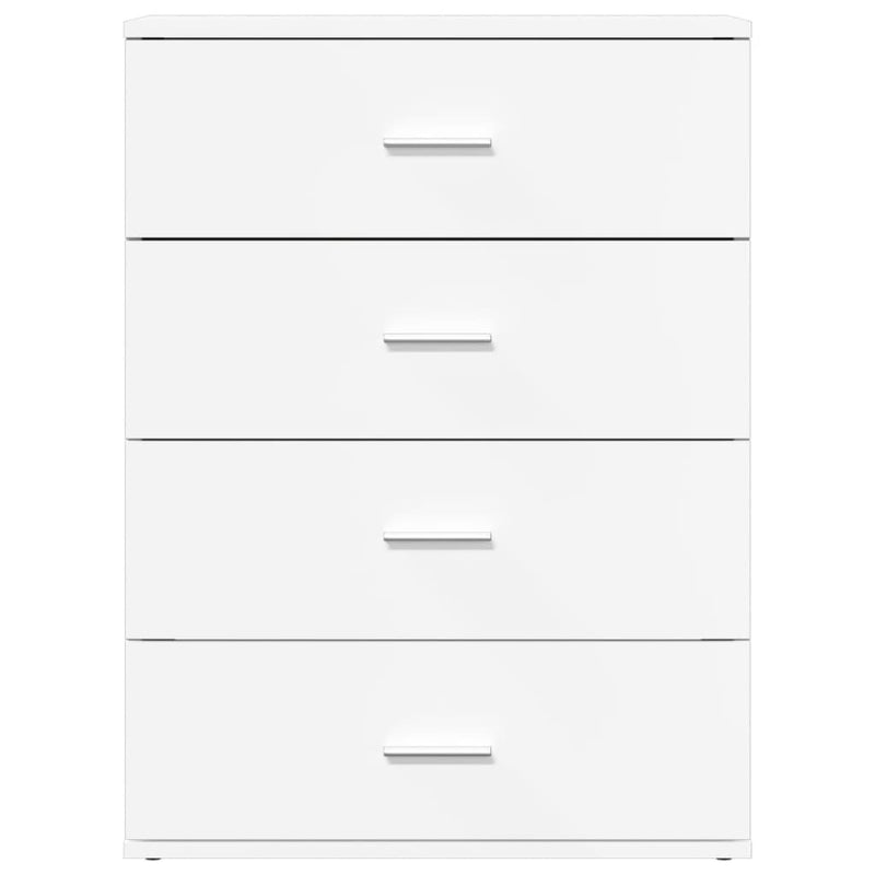 vidaXL 2 db fehér szerelt fa tálalószekrény 60 x 39 x 80 cm