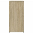 vidaXL 2 db sonoma tölgy színű szerelt fa tálalószekrény 59x39x80 cm