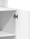 vidaXL fehér szerelt fa konyhaszekrény 60 x 50 x 180 cm