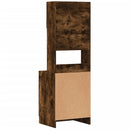 vidaXL füstös tölgy színű szerelt fa konyhaszekrény 60 x 50 x 180 cm