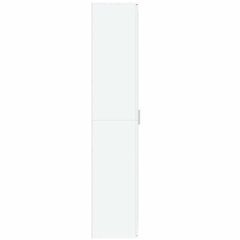 vidaXL fehér szerelt fa magasszekrény 80 x 35 x 180 cm