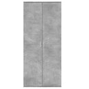 vidaXL betonszürke szerelt fa magasszekrény 80 x 35 x 180 cm