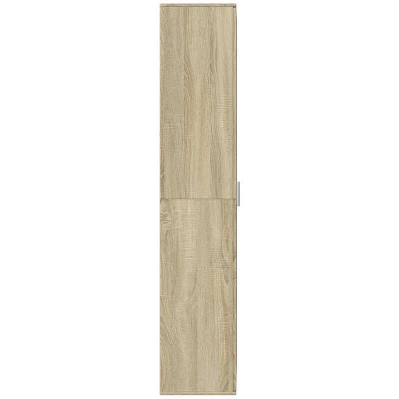 vidaXL sonoma tölgy színű szerelt fa magasszekrény 70 x 35 x 180