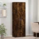 vidaXL füstös tölgy színű szerelt fa magasszekrény 60 x 35 x 180 cm