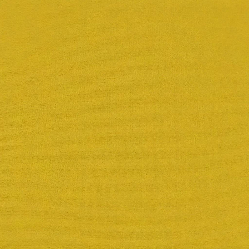 vidaXL kétszemélyes sárga bársony kanapé 120 cm