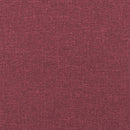 vidaXL 3 részes bordó szövet ülőgarnitúra