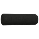 vidaXL 2 részes fekete szövet ülőgarnitúra díszpárnákkal