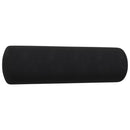 vidaXL 4 részes fekete bársony ülőgarnitúra párnákkal