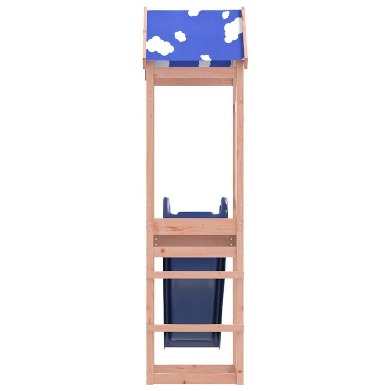 vidaXL tömör duglászfenyő kültéri játszószett