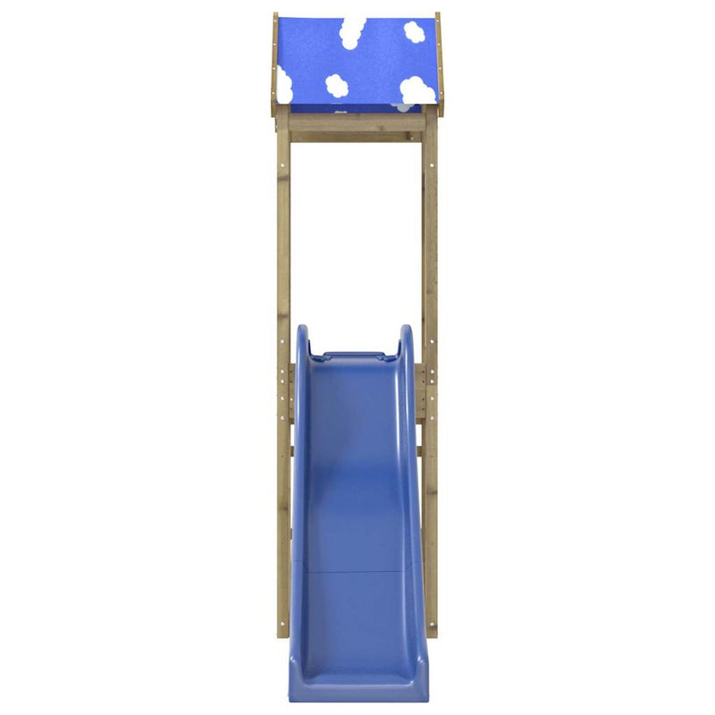 vidaXL impregnált fenyőfa kültéri játszószett