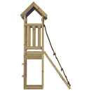 vidaXL impregnált fenyőfa kültéri játszószett