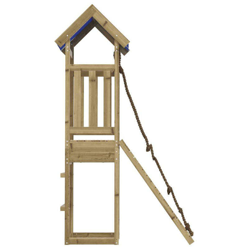 vidaXL impregnált fenyőfa kültéri játszószett