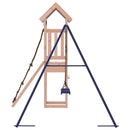 vidaXL tömör duglászfenyő kültéri játszószett