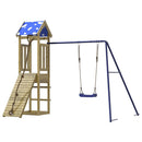 vidaXL impregnált fenyőfa kültéri játszószett