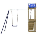 vidaXL impregnált fenyőfa kültéri játszószett