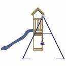 vidaXL impregnált fenyőfa kültéri játszószett