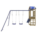 vidaXL impregnált fenyőfa kültéri játszószett