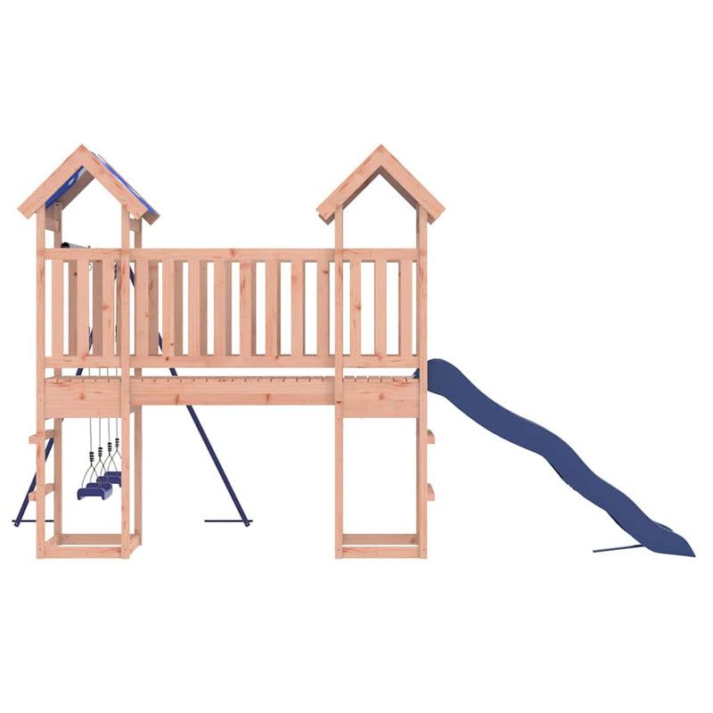 vidaXL tömör duglászfenyő kültéri játszószett