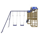 vidaXL impregnált fenyőfa kültéri játszószett