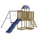 vidaXL impregnált fenyőfa kültéri játszószett