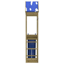 vidaXL impregnált fenyőfa kültéri játszószett