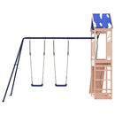 vidaXL tömör duglászfenyő kültéri játszószett